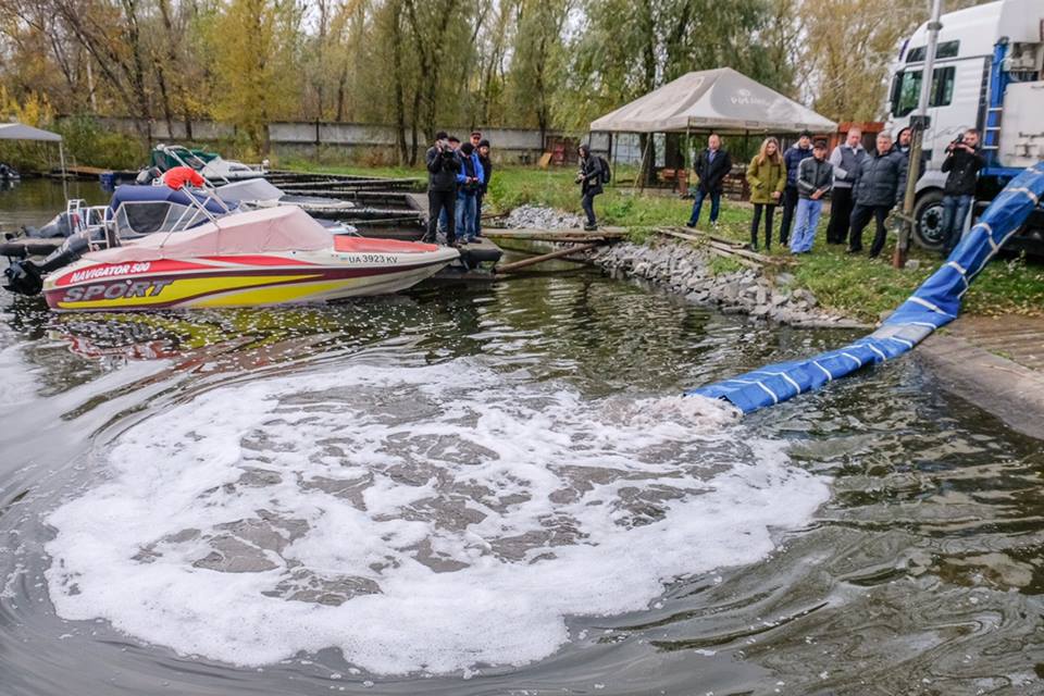 В Днепр выпустили 650 тыс мальков. Новости Днепр 