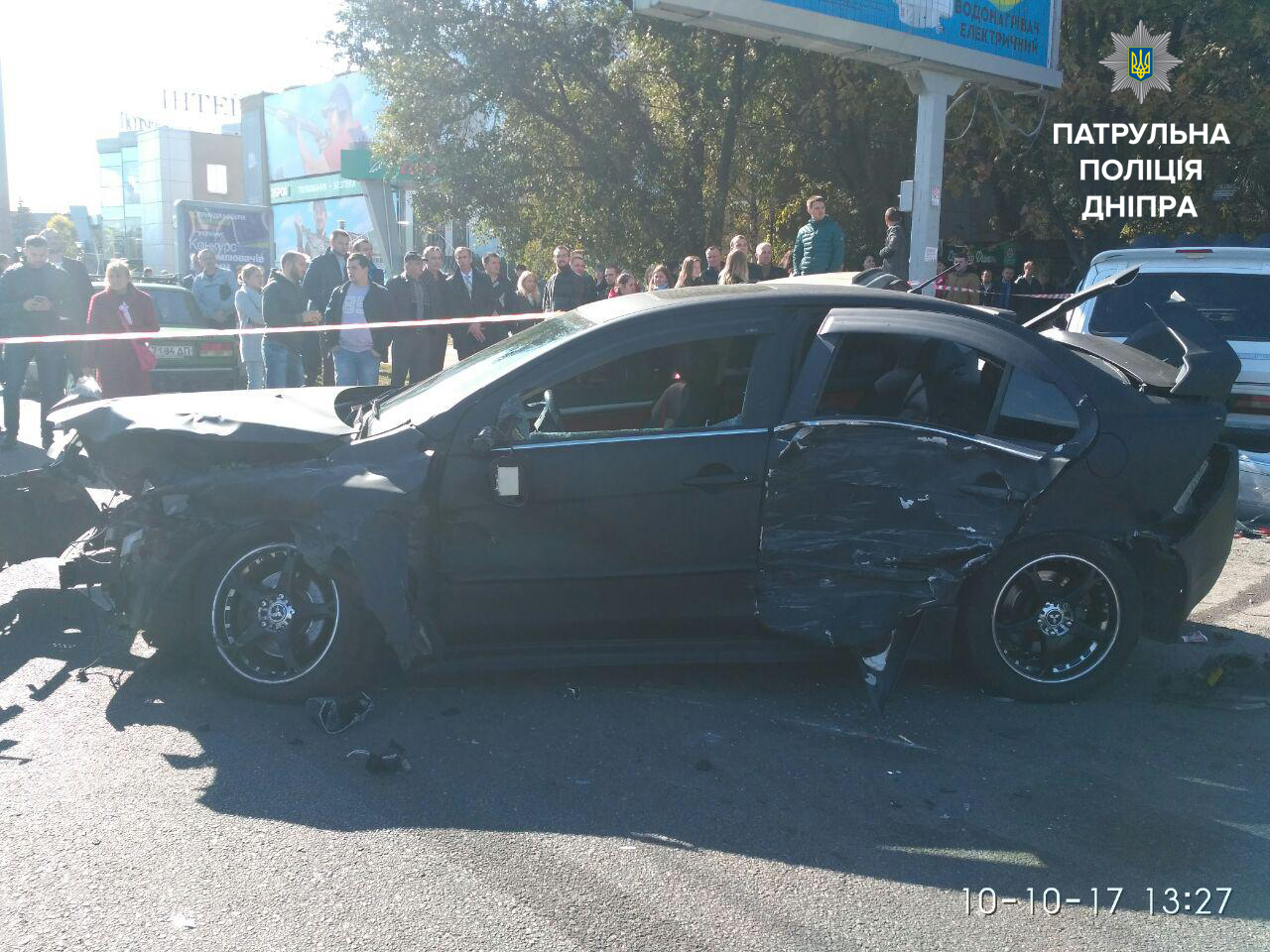 Массовая авария на Победе в Днепре. Есть пострадавшие. ДТП, новости Днепр