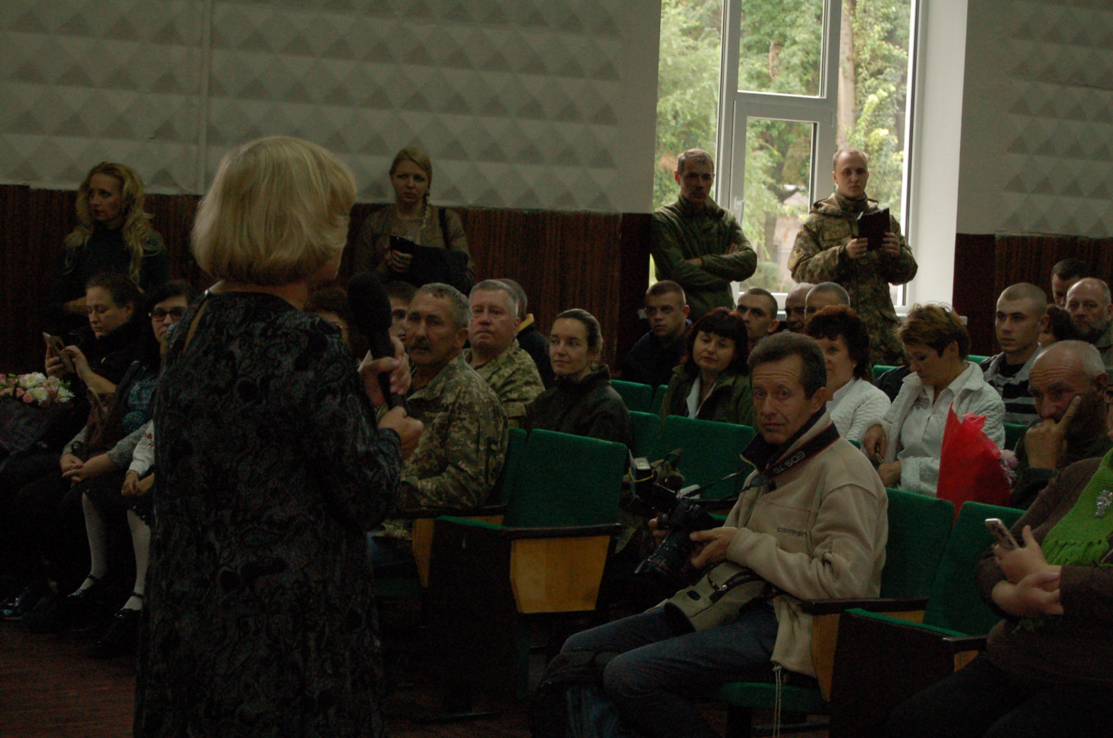 Ада Роговцева зустрілася з бійцями у шпиталі. Новости Днепра сегодня