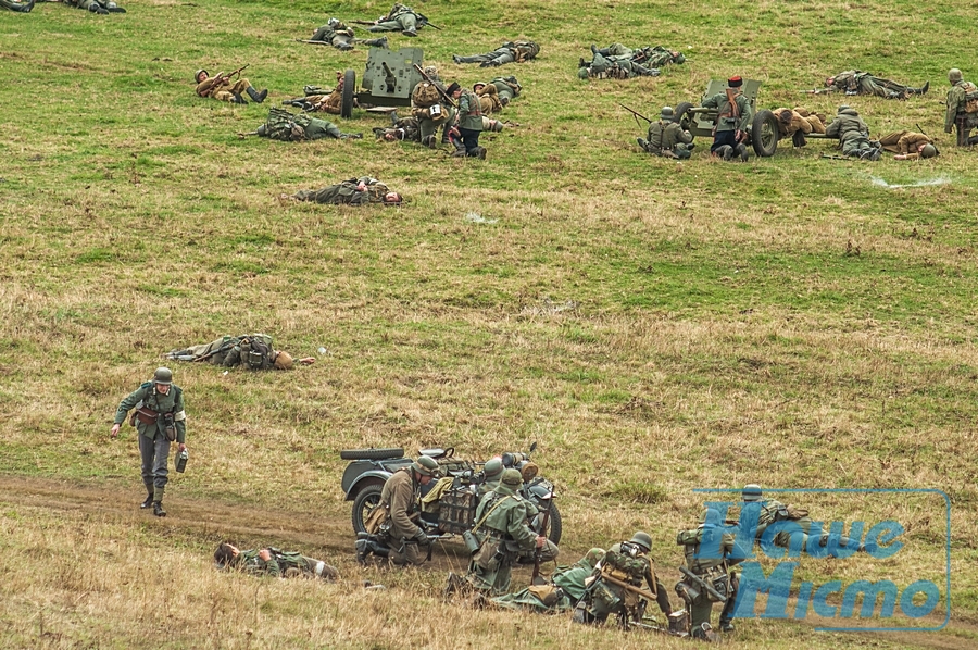 Военная реконструкция в Днепре. Новости Днепра сегодня