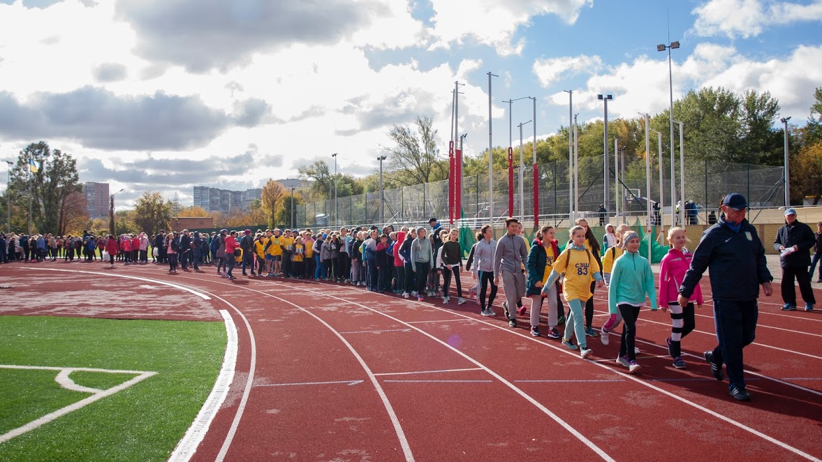 У Дніпрі відбувся Чемпіонат міста з естафетного бігу та метань. Новости Днепр