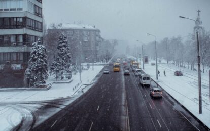 в октябре выпадет снег. новости днепра.