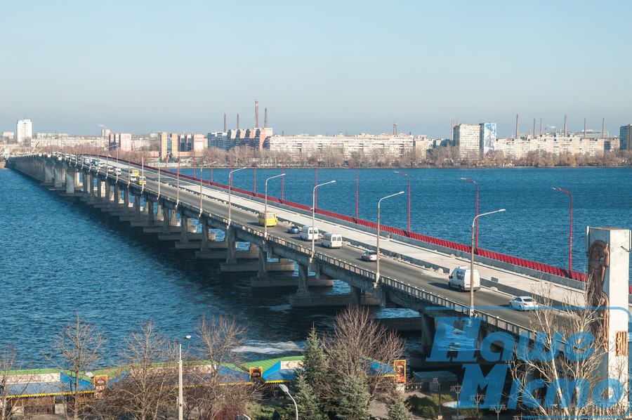 Что происходит на Новом мосту Днепра. Новости Днепр