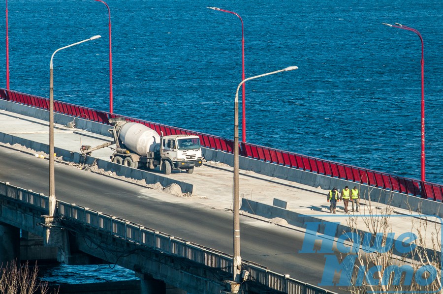 Что происходит на Новом мосту Днепра. Новости Днепр