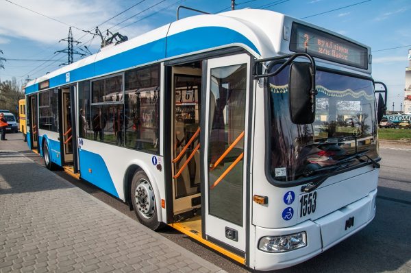 В Днепре троллейбус на Парус приостановит движение. новости Днепра