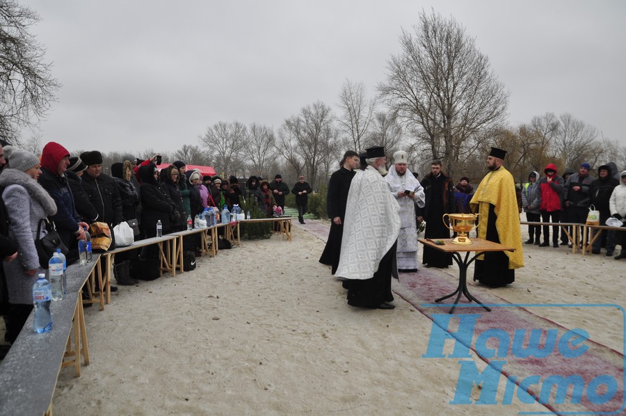 Крещенские купания в Днепре. Нововсти Днепра