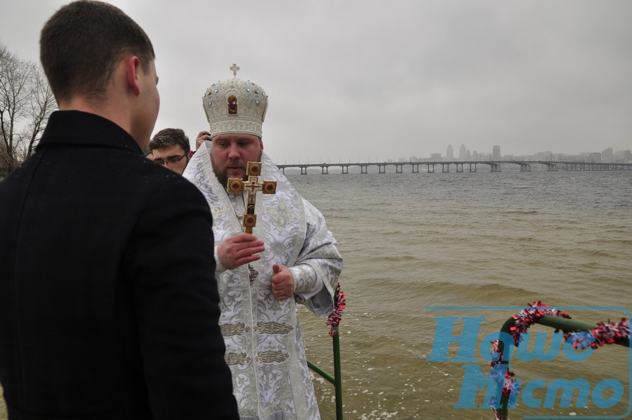 Крещенские купания в Днепре. Нововсти Днепра