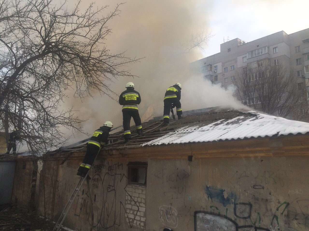 В Днепре горели складские помещения. Новости Днепра