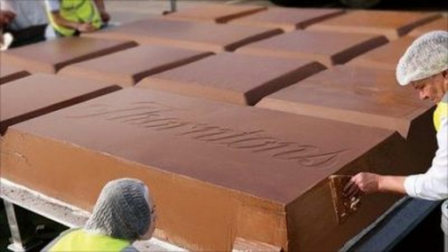 Днепрян угостят 100-килограммовой шоколадной конфетой. новости Днепра