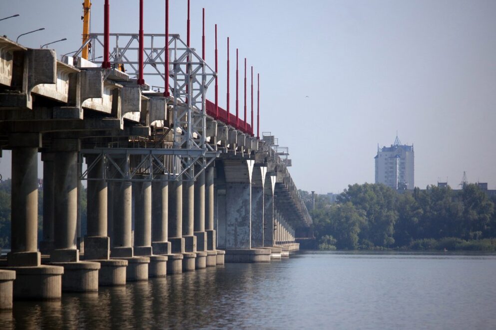 Реконструкция Нового моста продолжится с 15 апреля. Новости Днепра