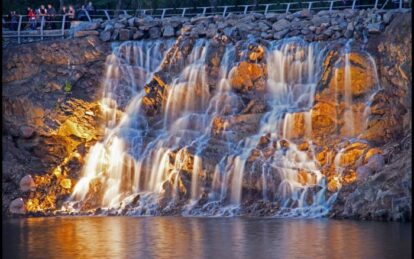 Почему в Днепре запустили все фонтаны, кроме водопада "Ревучий". новости Днепра