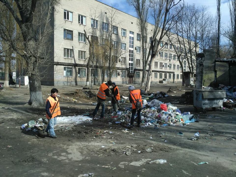 Днепр без мусора: чистый четверг от коммунальников. Новости Днепра