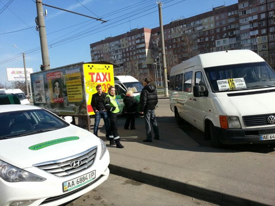 В Днепре водители маршрута №126 сбегают от проверок. Новости Днепра