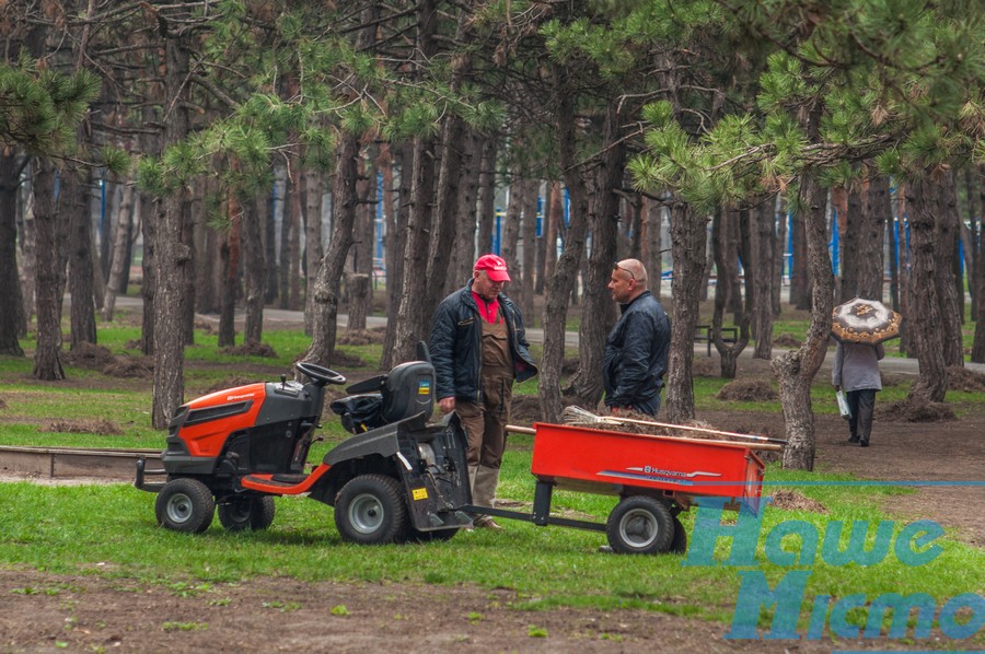 Как проходит реконструкция парка имени Писаржевского в Днепре. Новости Днепра