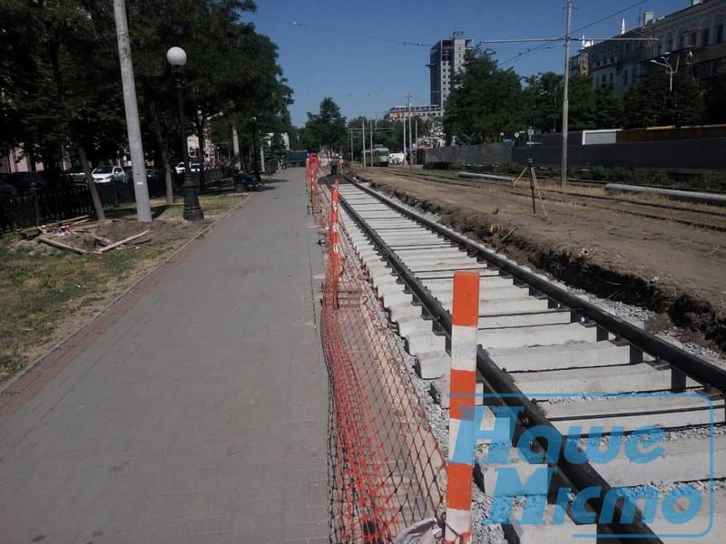 В Днепре из-за метро переносят первый трамвай. новости Днепра
