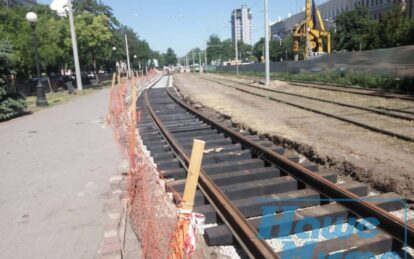 В Днепре из-за метро переносят первый трамвай. новости Днепра