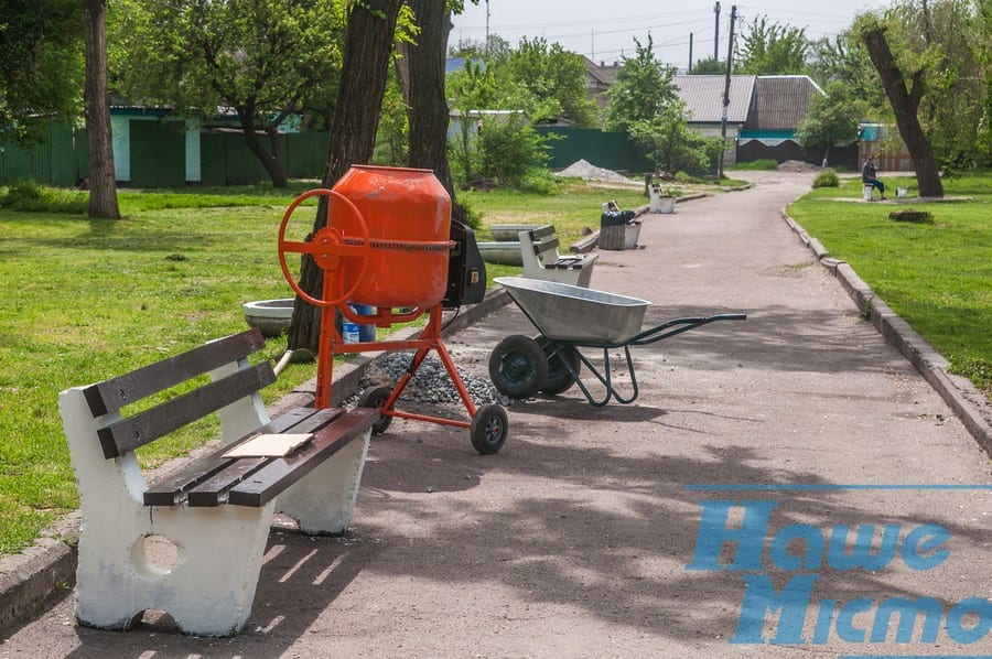 В Днепре реконструируют парк с историей. Новости Днепра