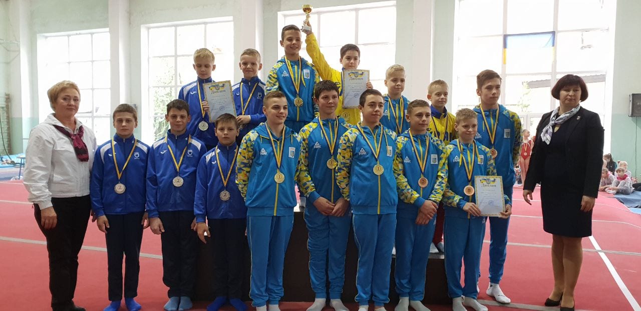 Дніпровці стали срібними призерами чемпіонату України зі спортивної гімнастики. Новости Днепра.