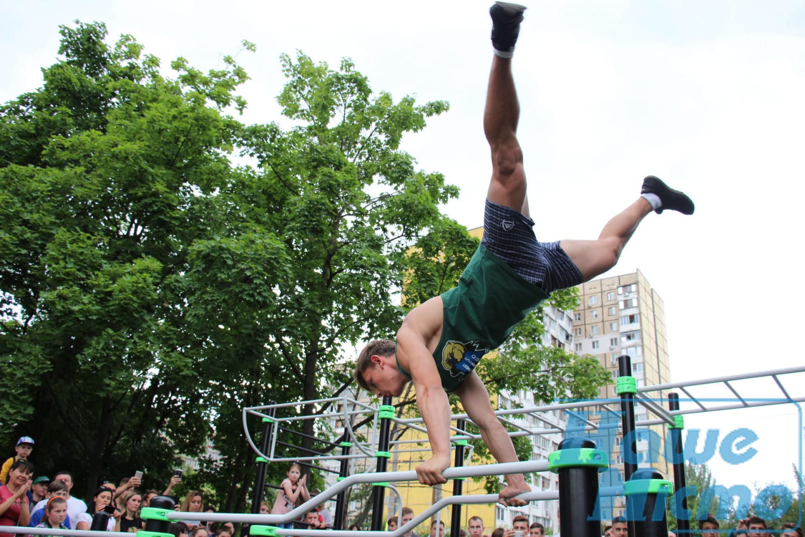 В Днепре открыли уникальную площадку для занятий Workout (Фото). Новости Днепра