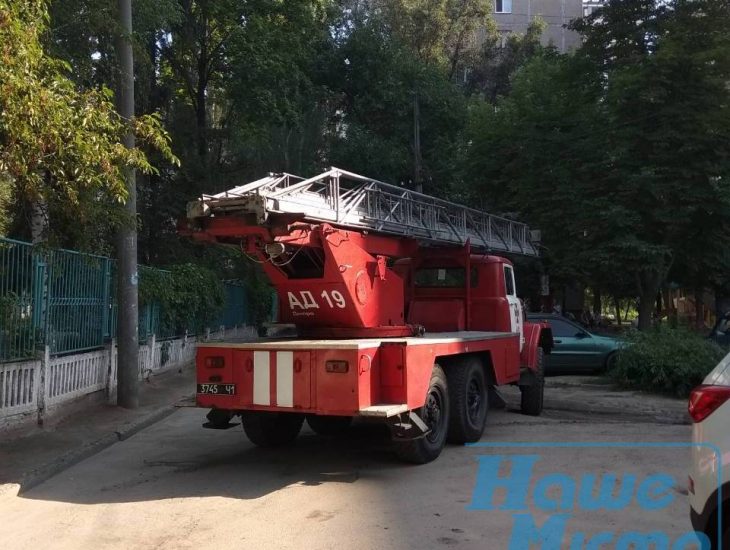 Утром на Победе горела девятиэтажка. новости Днепра