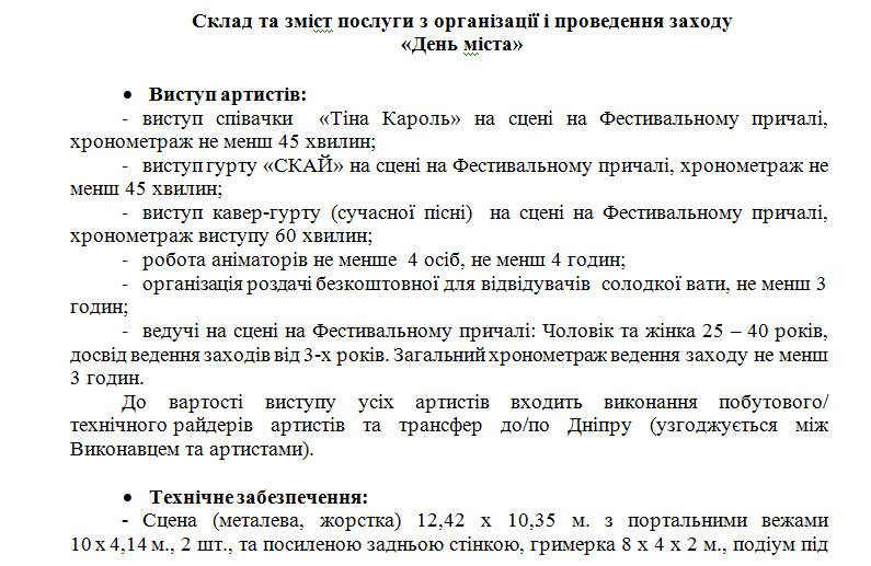 Тина Кароль и "СКАЙ" на Набережной: как Днепр отметит День города. Новости Днепра