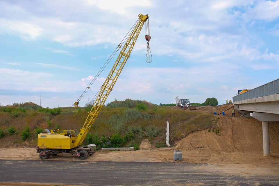 На объездной Днепра тестировали новый мост. Новости Днепра