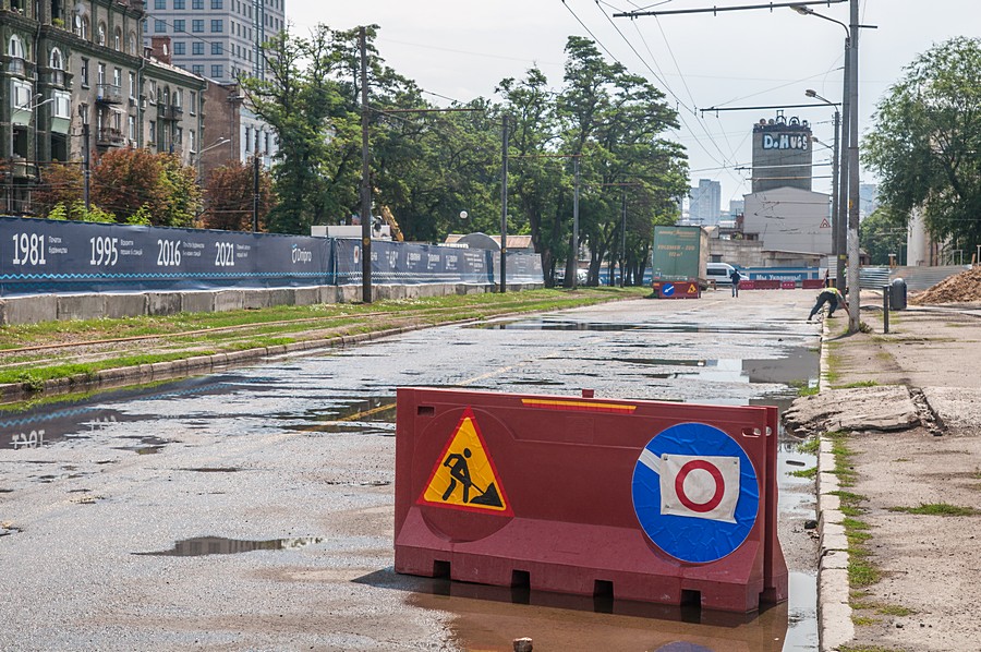 Когда главный проспект Днепра снова станет проезжим. Новости Днепра