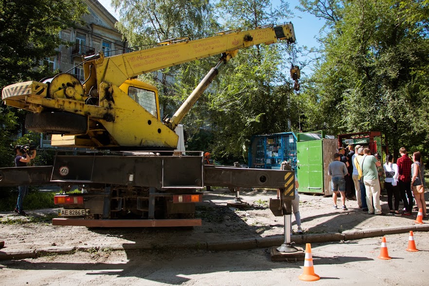 В Днепре уже демонтировали 35 "наливайки". Новости Днепра