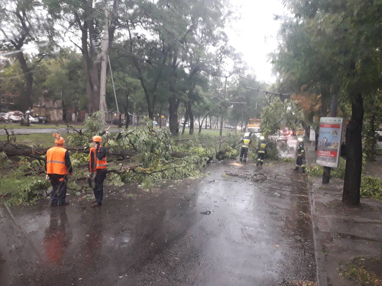 Первые жертвы непогоды в Днепре (Фото). новости Днепра