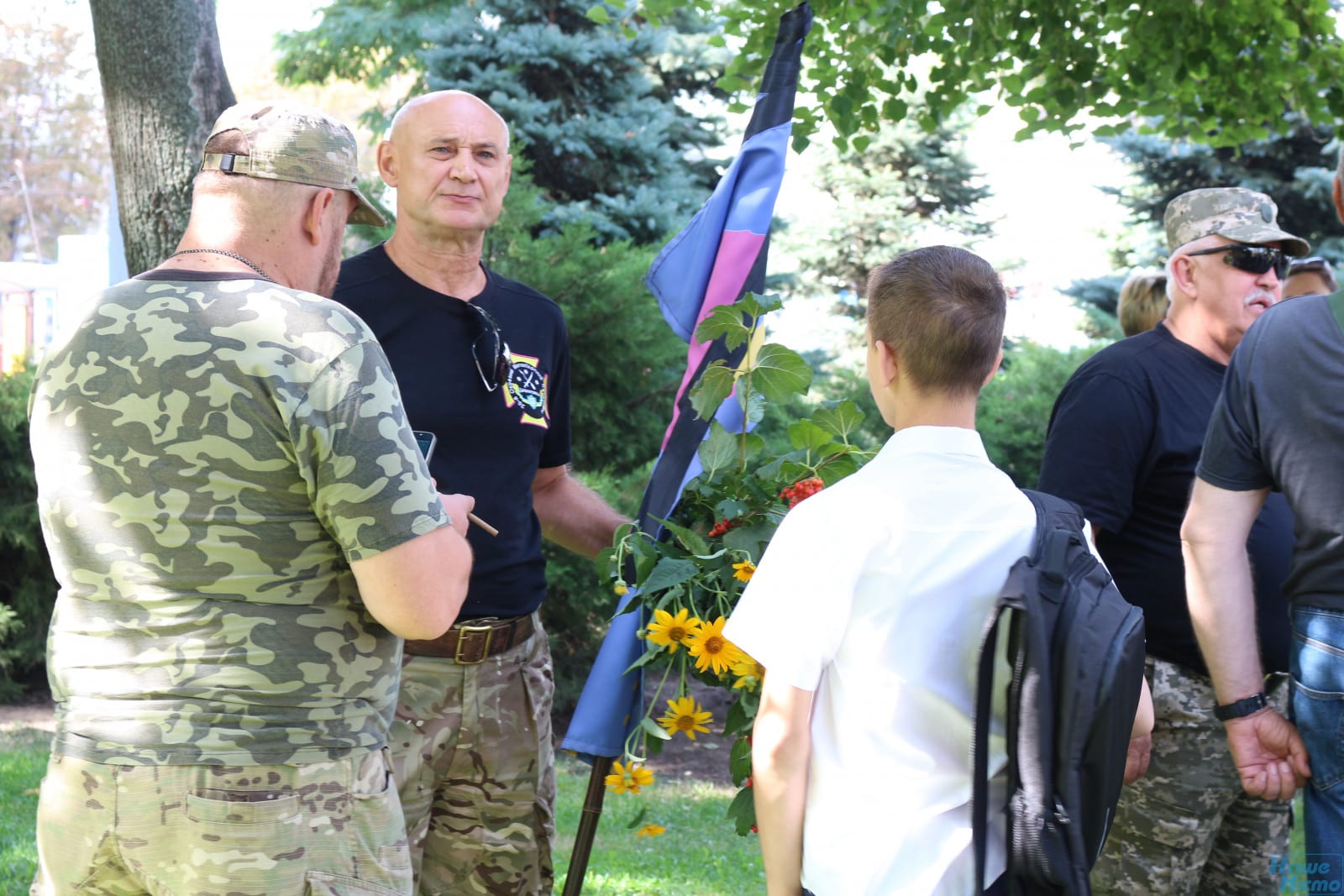 В Днепре почтили память погибших солдат в Иловайской трагедии (ФОТО). Новости Днепра