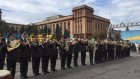 На День города Днепр приехали поздравить военные оркестры со всей Украины (Видео). Новости Днепра