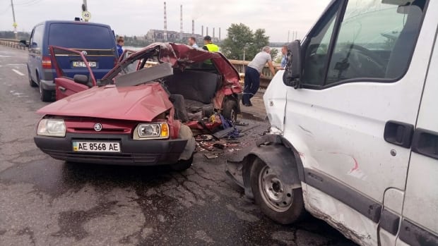 В Днепре на Южном мосту смертельное ДТП: погибло два человека. Новости Днепра