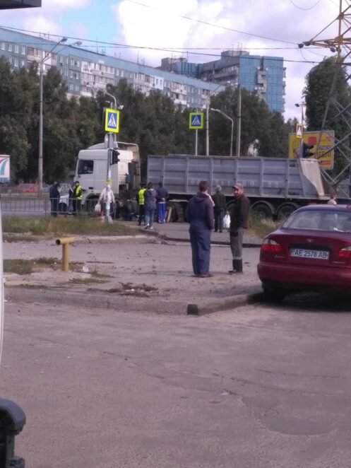 Смертельное ДТП в Днепре: пенсионерку переехал грузовик. Новости Днепра