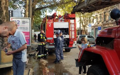 В центре Днепра горело здание: есть ли пострадавшие. Новости Днепра