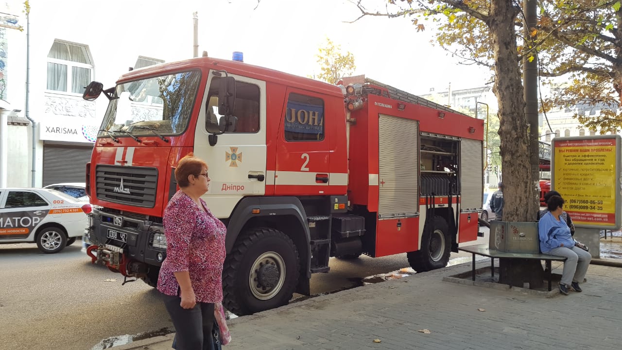 В центре Днепра горело здание: есть ли пострадавшие. Новости Днепра