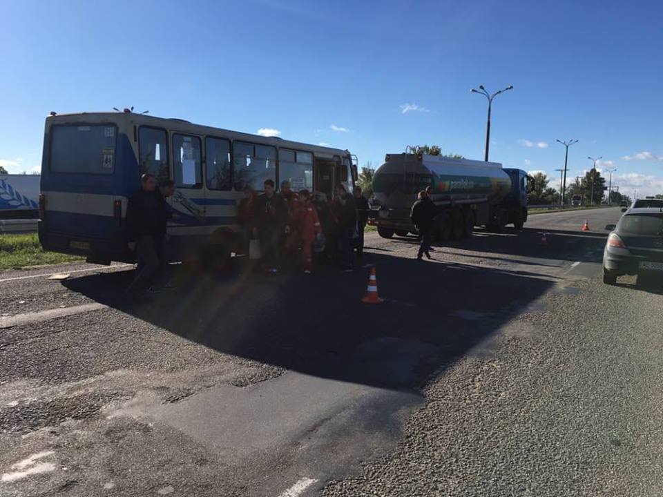 Серьезное ДТП под Днепром. Пострадали 11 человек. Новости Днепра