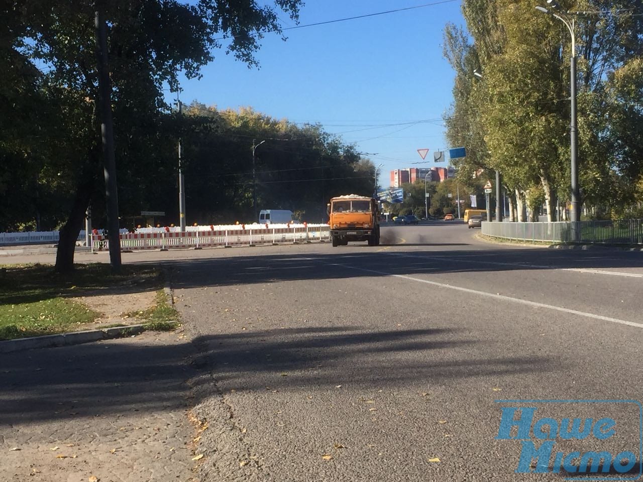 В Днепре на Запорожском шоссе водители начали ездить по новому (Фото). Новости Днепра