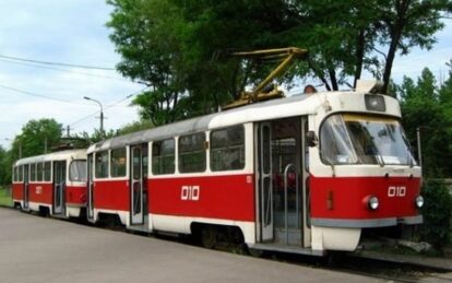 Сегодня в Днепре трамваи №17 изменят свой маршрут. Новости Днепра
