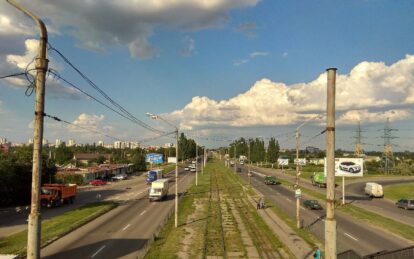 Донецкое шоссе в Днепре изменилось до неузнаваемости (видео). Новости Днепра