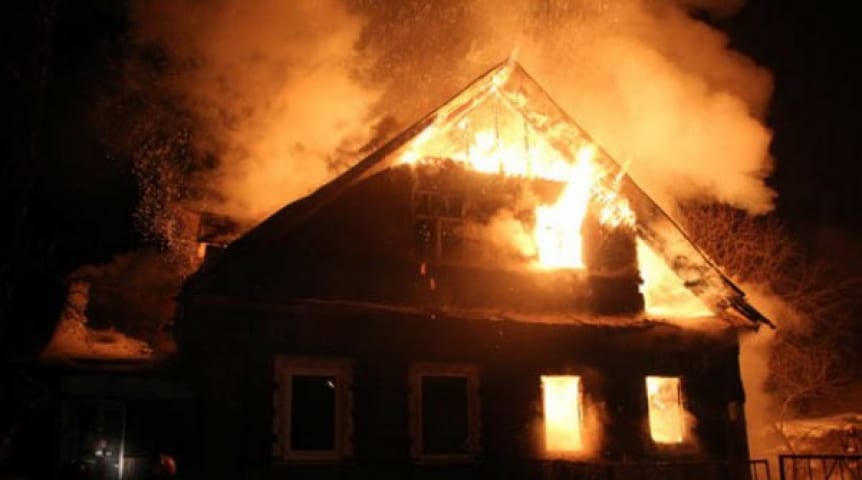 Под Днепром хозяин дома сгорел заживо. Новости Днепра