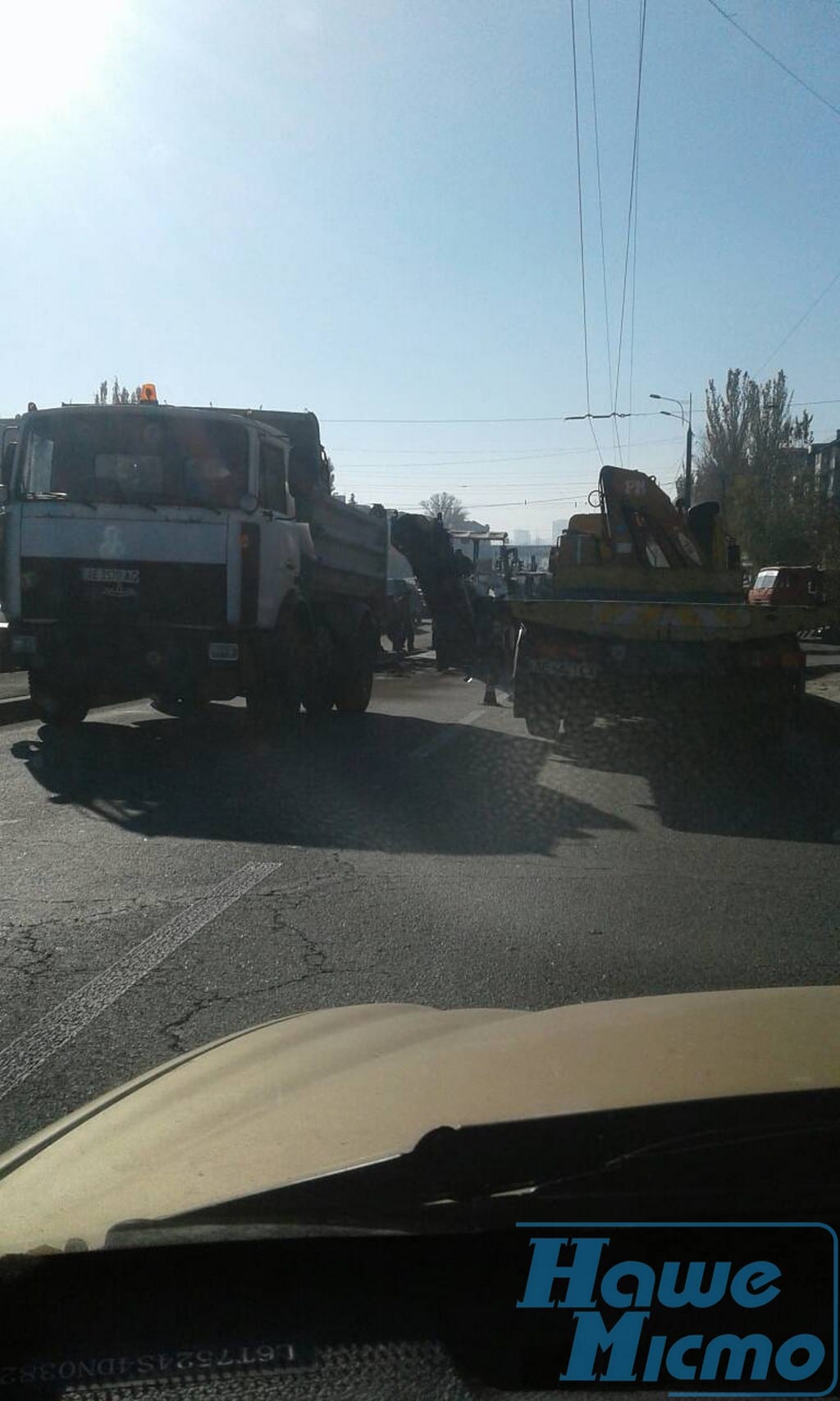 Автомобильный колапс на Слобожанском проспекте в Днепре: причины (Видео). Новости Днепра