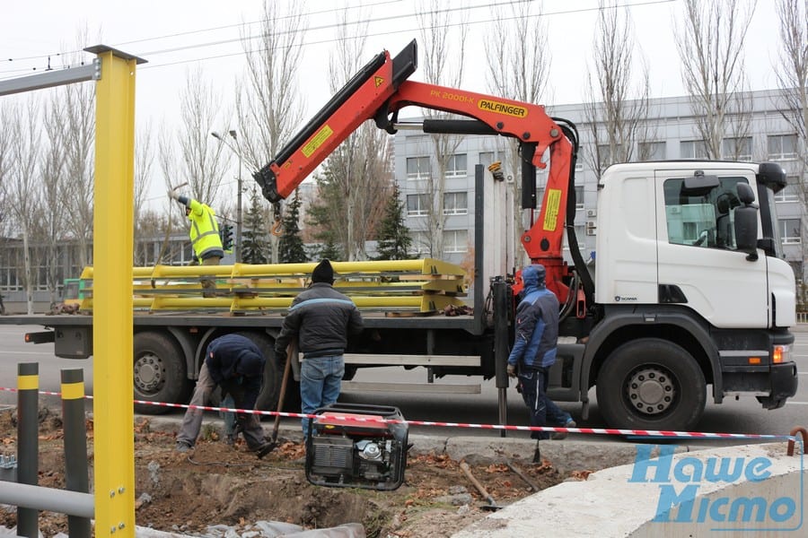 В Днепре на ж\м Победа появятся еще 5 новеньких остановок (фото). Новости Днепра