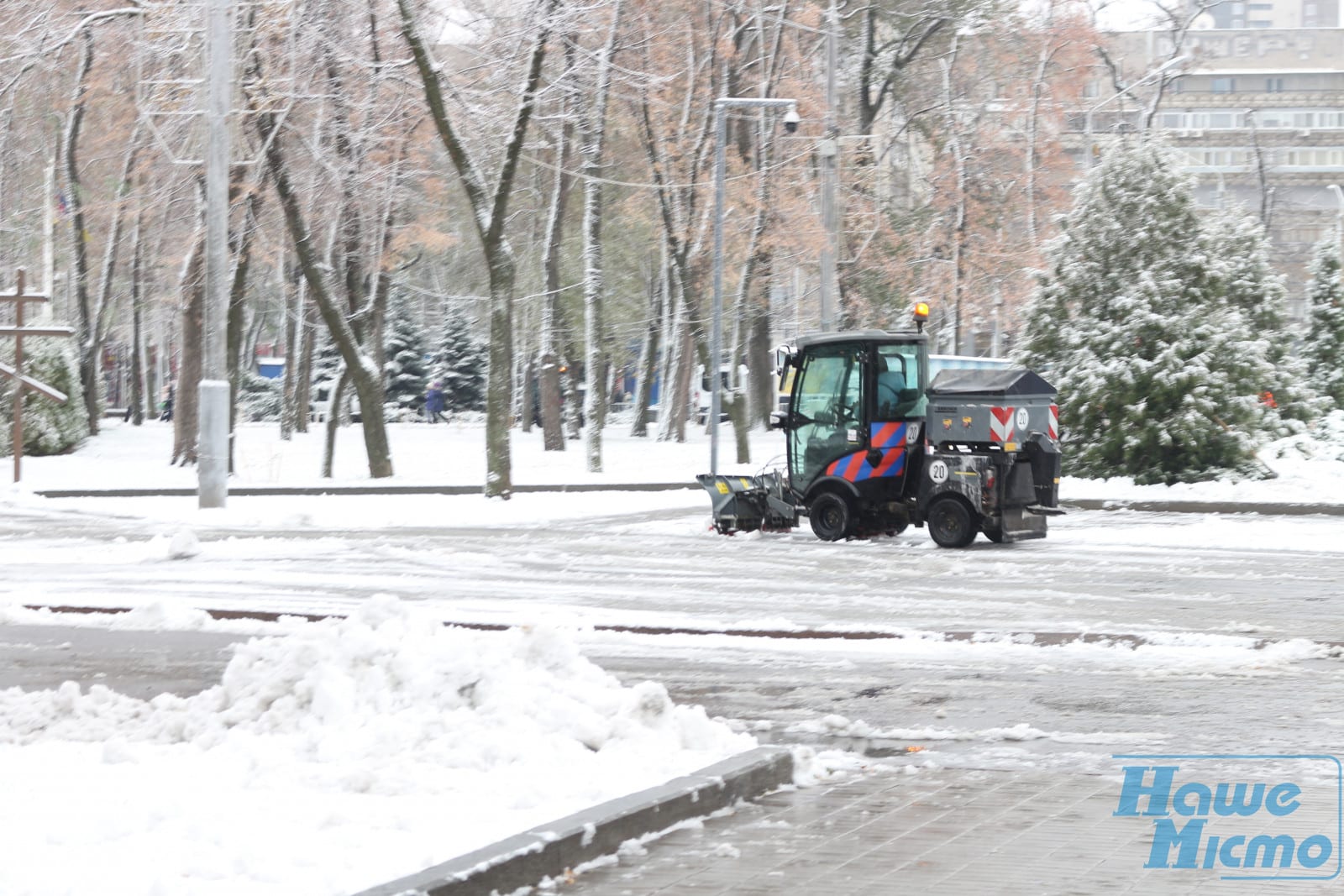 Ликвидация снега в Днепре: факты и цифры. Новости Днепра