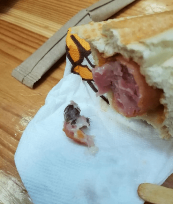 Под Днепром клиент фаст-фуда получил хот-дог с мышью. Новости Днепра