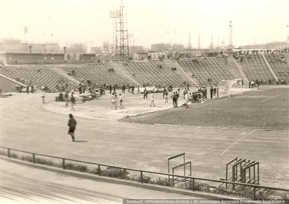 История Днепра: как выглядел стадион Метеор 50 лет назад. Новости Днепра