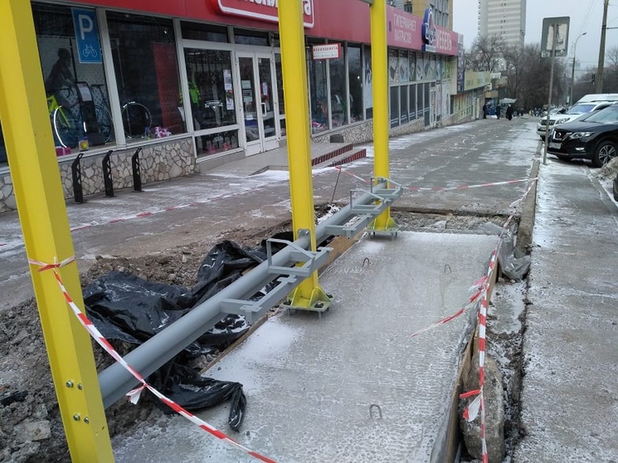 В Днепре современные остановки добрались и до проспекта Поля (фото). Новости Днепра