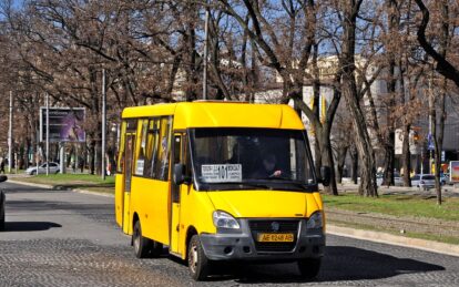 В Днепре популярная маршрутка поменяла схему движения. Новости Днепра