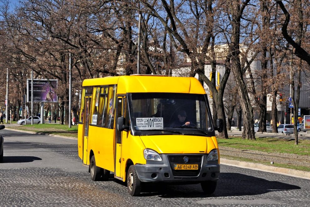 В Днепре популярная маршрутка поменяла схему движения. Новости Днепра