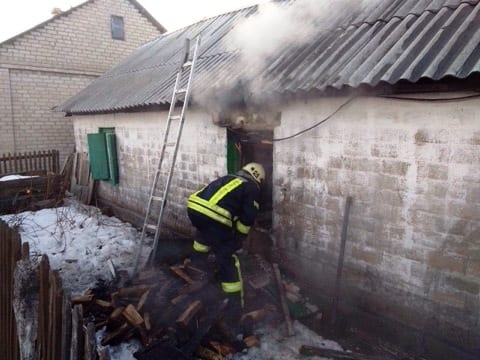 В Пятихатках на пожаре мужчина сгорел заживо. Новости Днепра