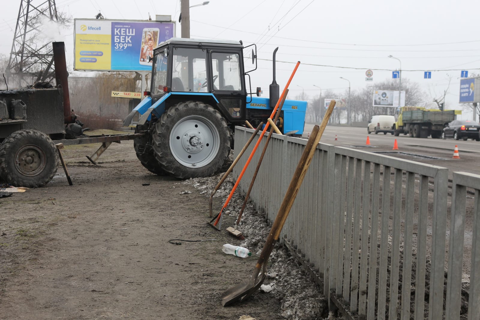 В Днепре стартовал ремонт повреждённых дорог. Новости Днепра